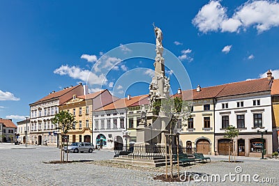 Ivancice town, Vysocina district, Czech republic, Europe Stock Photo